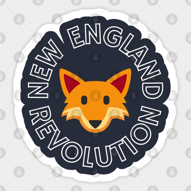 New England Revolution Soccer Sticker by Envydea